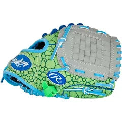 RAWLINGS "PLAYERS" SERIES BASEBALL GLOVE YOUTH 9" DINO BLUE RHT