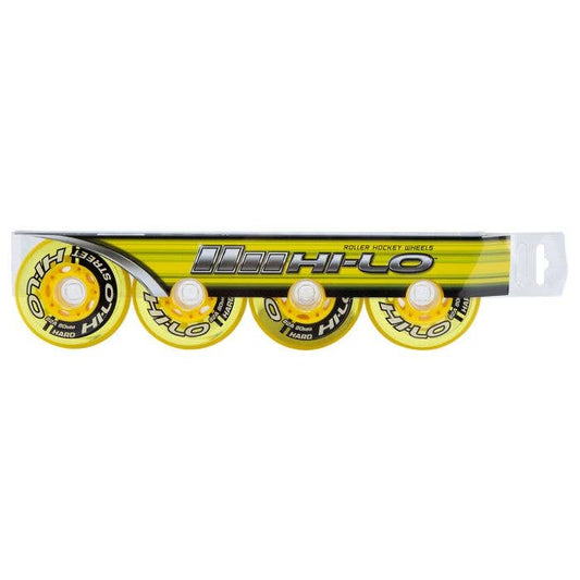 BAUER S19 HI-LOW STREET 4PK 72MM/82A