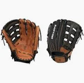 BASEBALL AND SOFTBALL GLOVES 12 INCHES AND ABOVE